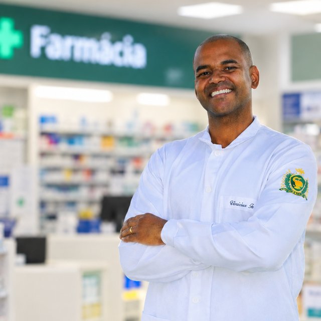 Vinicius Tomé, dono da Drogaria Popular Nova Vida